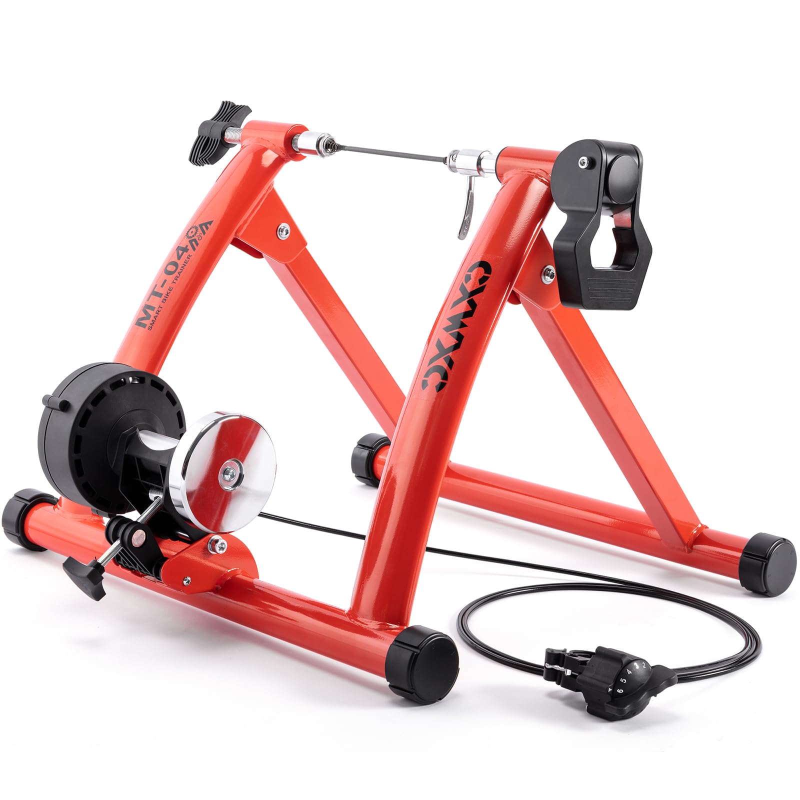 DEUTER Bicycle Trainer ローラー台 Bike Trainer, Magnetic Bicycle Stationary Stand for Indoor